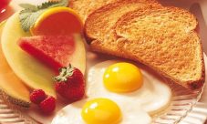 Desayuno saludable con huevo