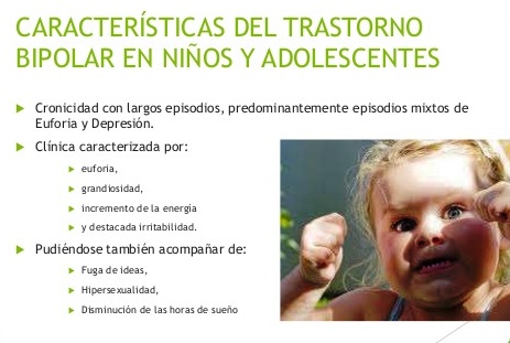 Características del trastorno bipolar