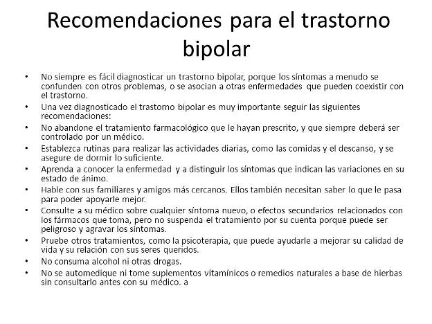 ¿Cómo tratar a una persona con trastorno bipolar?