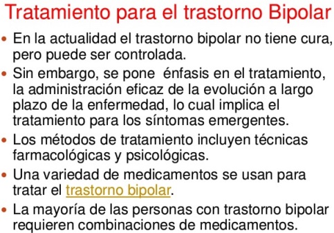 ¿Cómo se controla el trastorno bipolar?