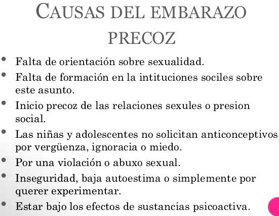 ¿Por qué hay tantos embarazos en las adolescentes?