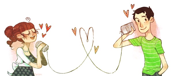 Dibujos de amor a distancia